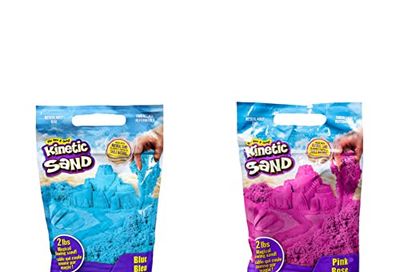 Kinetic Sand, The Original Moldable Sensory Play Sand Toys for Kids, Blue, 2 lb. Resealable Bag, Ages 3+ & The Original Moldable Sensory Play Sand Toys for Kids, Blue, 2 lb. Resealable Bag, Ages 3+ $18.83 (Reg $25.98)