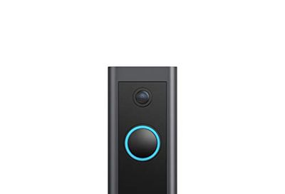 Ring Video Doorbell Wired – Convenient, essential features in a slimmed-down design, pair with Ring Chime to hear audio notifications in your home (existing doorbell wiring required) - 2021 release $49.99 (Reg $84.99)