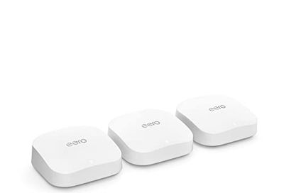 Introducing Amazon eero Pro 6E tri-band mesh Wi-Fi 6E system, with built-in Zigbee smart home hub (3-pack) $546.99 (Reg $729.99)