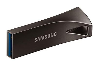 Samsung BAR Plus 256GB - 300MB/s USB 3.1 Flash Drive Titan Gray (MUF-256BE4/AM) $36.99 (Reg $47.99)