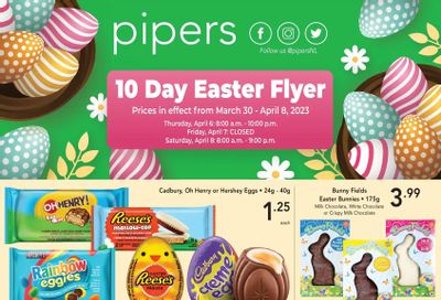Pipers Superstore Flyer March 30 to April 8