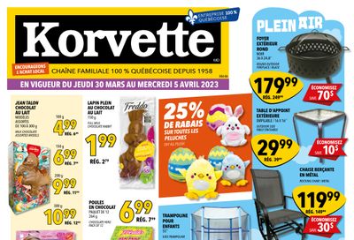 Korvette Flyer March 30 to April 5