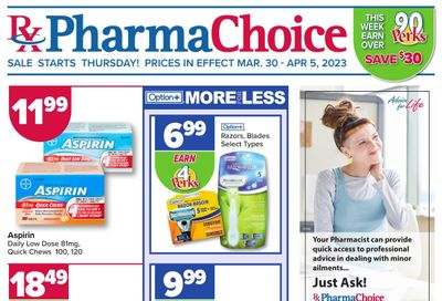 PharmaChoice Health Centre Flyer March 30 to April 5