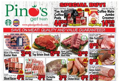 Pino's Flyer March 30 to April 5
