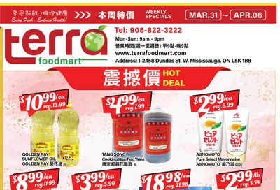 Terra Foodmart Flyer March 31 to April 6