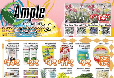 Ample Food Market (Brampton) Flyer March 31 to April 6