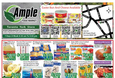 Ample Food Market (North York) Flyer March 31 to April 6