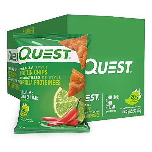 40% off S&S orders - Quest Nutrition Chili Lime Flavour Tortilla Style Protein Chips