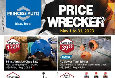 Princess Auto Flyer May 1 to 31