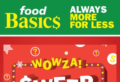 Food Basics WOWZA Sweep Flyer May 25 to 31