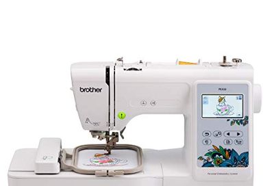 Brother Embroidery Machine, PE535, 80 Built-in Embroidery Designs, 9 Font Styles, 4" x 4" Embroidery Area, Large 3.2" LCD Touchscreen, USB Port $441.25 (Reg $589.74)