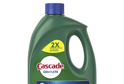 Cascade Complete Gel Dishwashing Detergent, Fresh Scent, 120 Fl oz $9.99 (Reg $11.49)