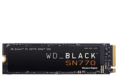 WD_BLACK 1TB SN770 NVMe Internal Gaming SSD Solid State Drive - Gen4 PCIe, M.2 2280, Up to 5,150 MB/s - WDS100T3X0E $74.97 (Reg $103.98)