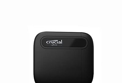 Crucial X6 500GB Portable SSD - Up to 800MB/s - PC and Mac - USB 3.2 USB-C External Solid State Drive - CT500X6SSD9 $58.47 (Reg $69.99)