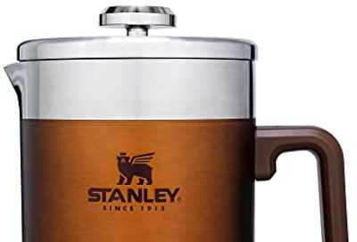 Stanley French Press 48oz with Double Vacuum Insulation, Stainless Steel Wide Mouth Coffee Press, Large Capacity, Ergonomic Handle, Dishwasher Safe $78.5 (Reg $90.90)