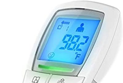 Motorola • CARE 3-in-1 Non-Contact Digital Baby Thermometer Forehead • Baby Food and Baby Body Care Temperature • Body Temperature Thermometer • MBP66N • White $17.99 (Reg $24.99)