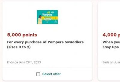 PC Optimum Offers: New Loadable PC Optimum Offers For Pampers Products