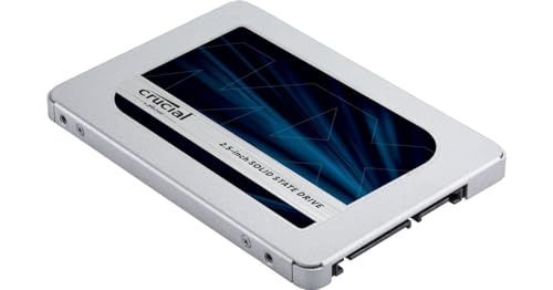 Crucial MX500 2TB 3D NAND SATA 2.5 Inch Internal SSD, up to 560MB/s - CT2000MX500SSD1