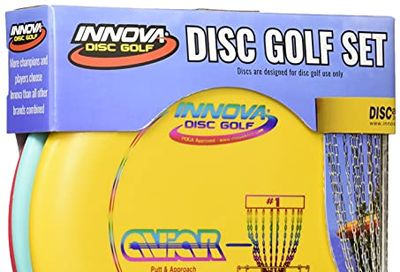 Innova Disc Golf Set – Driver, Mid-Range & Putter, Comfortable DX Plastic, Colors May Vary (3 Pack)