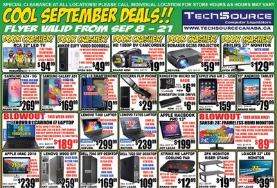 TechSource Flyer September 8 to 21