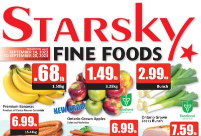 Starsky Foods Flyer September 14 to 20