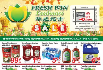 Fresh Win Foodmart Flyer September 15 to 21