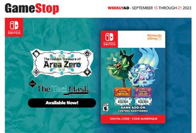 GameStop Flyer September 15 to 21