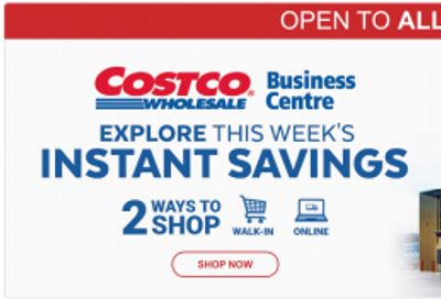 Costco Canada Business Centre Instant Savings Coupons / Flyer, until October 1