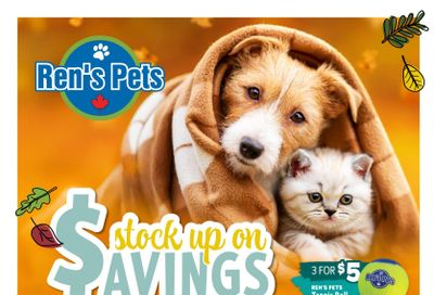 Ren's Pets Flyer September 21 to 25