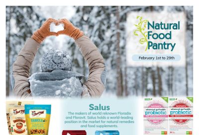 Natural Food Pantry Flyer February 1 to 29