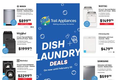 Trail Appliances (BC) Flyer February 8 to 22