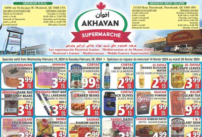 Akhavan Supermarche Flyer February 14 to 20