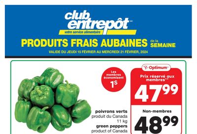 Wholesale Club (QC) Fresh Deals of the Week Flyer February 15 to 21