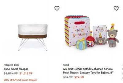 Indigo Chapters Canada Baby Deals: Save up to 60% off Baby Must-Haves