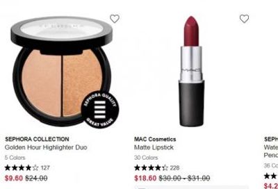 Sephora Canada: Sale up to 50% Off
