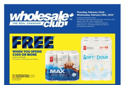 Real Canadian Wholesale Club Flyer February 22 to 28