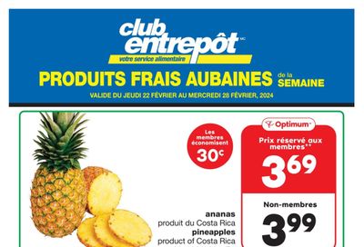 Wholesale Club (QC) Fresh Deals of the Week Flyer February 22 to 28