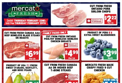 Mercato Fresh Flyer February 22 to 29