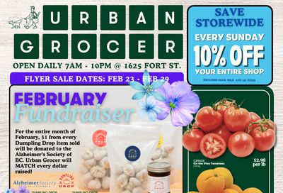 Urban Grocer Flyer February 23 to 29