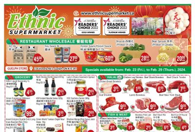 Ethnic Supermarket (Guelph) Flyer February 23 to 29
