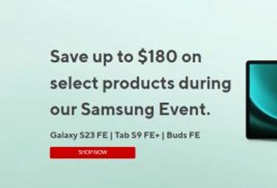 Staples Canada: Samsung Event + Clearance Deals