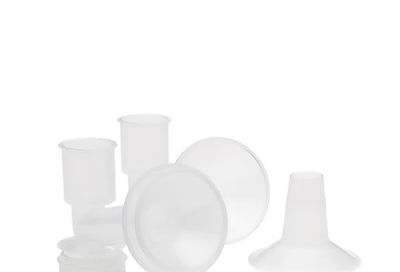 Ameda Custom Fit Breast Flange | Size Medium 28.5mm -Large 30.5 mm| Designed to work with all Ameda HygieniKit milk collection systems and breast pumps $6 (Reg $23.49)