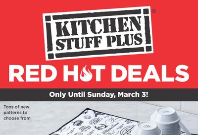 Kitchen Stuff Plus Red Hot Deals Flyer February 26 to March 3
