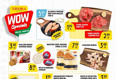 Tavora Foods Flyer February 26 to March 3