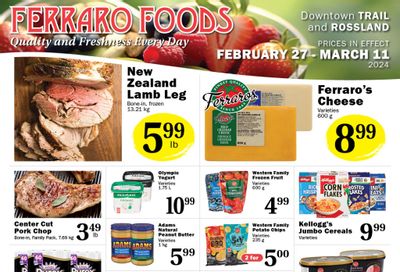 Ferraro Foods Flyer February 27 to March 11