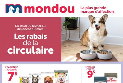Mondou Flyer February 29 to March 10