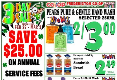 Fredericton Co-op Flyer February 29 to March 6