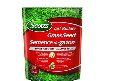 Scotts 20239 Turf Builder Grass Seed Sunny Areas Mix 1Kg $9.93 (Reg $20.99)