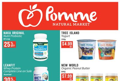 Pomme Natural Market Monthly Specials Flyer February 29 to March 27