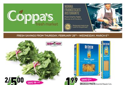 Coppa's Fresh Market Flyer February 29 to March 6